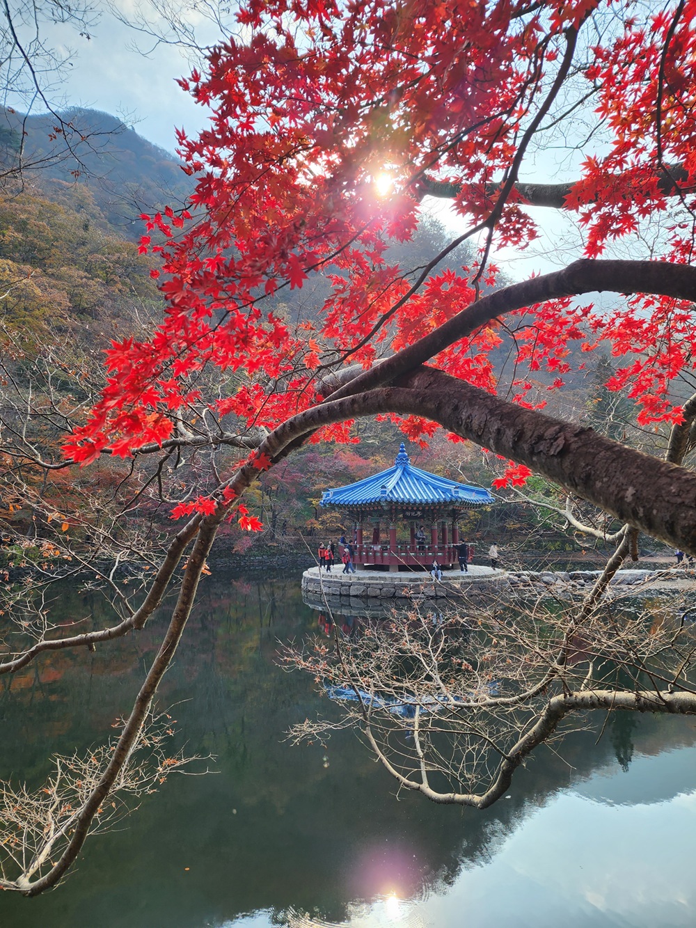 Gyeongbokgung Palace at night, Seoul